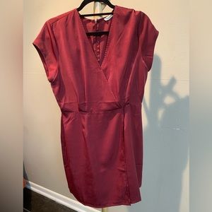 💥 Bohme faux wrap midi dress